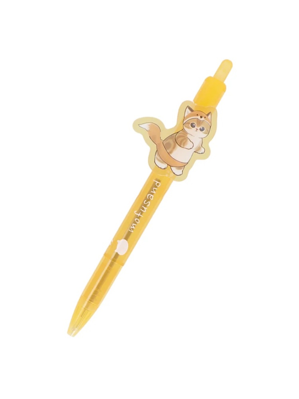 Sun-Star Mofusand With Die-Cut Plate Fox Ballpoint Pen